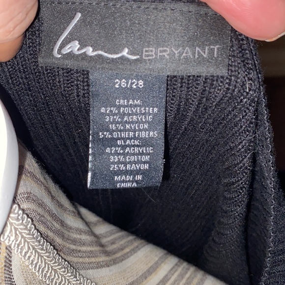 Lane Bryant | Festive Sequin Full Zip Sweater | Plus Size: 26/28 (4X) - Picture 7 of 7